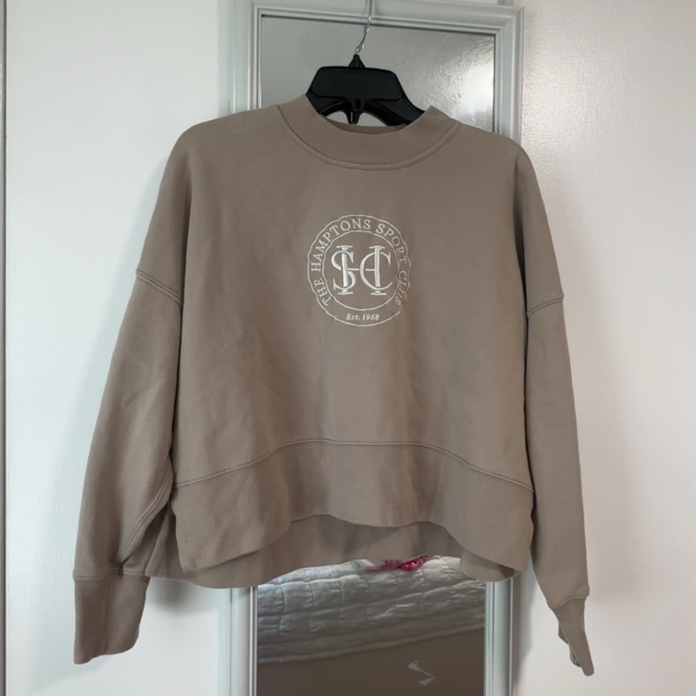 Abercrombie & Fitch Tan Sweatshirt